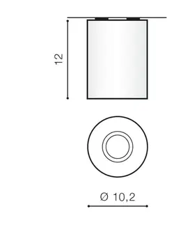 Moderní bodová svítidla Azzardo NEOS stropní bodové svítidlo 1x GU10 50W bez zdroje  IP20, bílá/chrom