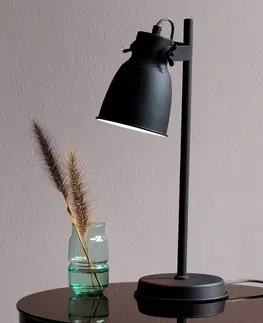 Stolní lampy kancelářské Nordlux Stolní lampa Adrian v kovovém, černém provedení