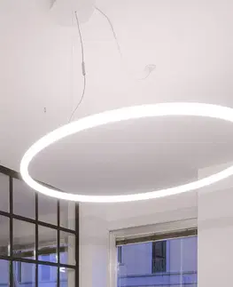 Inteligentní lustry Artemide Artemide Abeceda světla kruhová přes aplikaci 155 cm