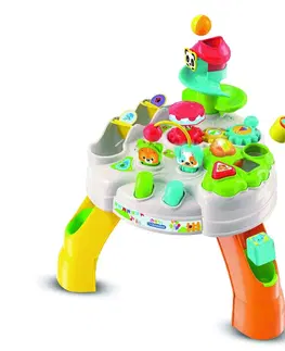 Hračky Clementoni Baby Hrací stolek s kostkami a zvířátky