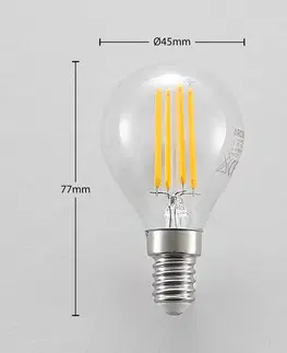 LED žárovky Arcchio LED žárovka E14 P45 4W 2700K čirá 3-stepdim 2ks