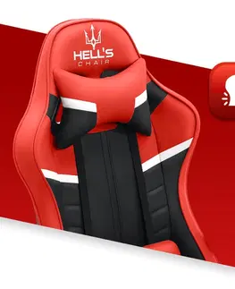 Herní křesla Herní židle HC-1004 červená