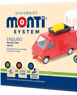 Hračky stavebnice SEVA - Monti System MS49 Enduro Renault 1:48