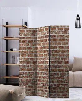 Paravány Paraván Brick Space Dekorhome 135x172 cm (3-dílný)