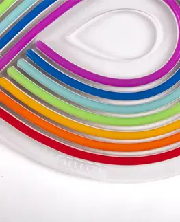 Vnitřní dekorativní svítidla SELETTI LED dekor nástěnné Rainbow Revolution multicolor