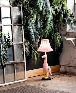 Stolni lampy Kinder tafellamp flamingo roze - Mingo