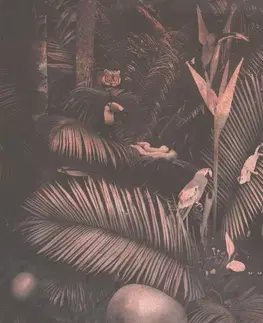 Samolepící tapety Samolepící tapeta exotická zvířata v džungli