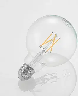 Stmívatelné LED žárovky Arcchio LED žárovka E27 4W 2700K G95 globe filament čirá