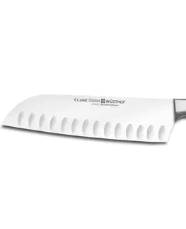 Kuchyňské nože Japonský kuchářsky nůž Santoku Wüsthof CLASSIC IKON créme 17 cm 4176-0
