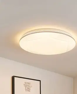 Inteligentní stropní svítidla Lindby Lindby Favoria LED stropní světlo, RGBW Smart 49cm