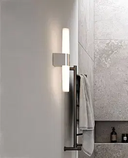 Nástěnná svítidla Nordlux LED koupelnové nástěnné světlo Helva Double, chrom