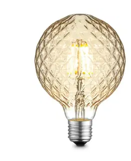 LED žárovky JUST LIGHT LEUCHTEN DIRECT LED Filament, dekorativní Globe, 4W E27 průměr  95mm 3000K DIM 08468 LD 08468