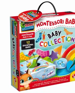 Hračky společenské hry LISCIANIGIOCH - Montessori Baby Kolekce Her