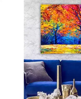 Obrazy Sofahouse Obraz na zeď Samiya (70 x 100) - 360 vícebarevný