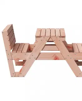 Zahradní stolky Piknikový stůl pro děti 88x122x58 cm masivní dřevo douglasky