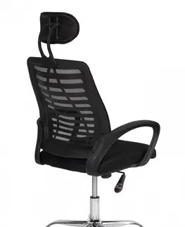 Kancelářské židle MODERNHOME Otočná kancelářská židle Richard černá