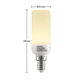 LED žárovky Arcchio Arcchio LED trubková žárovka E14 4,5W 3 000K 4ks