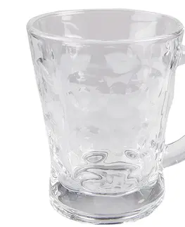 Hrnky a šálky Transparentní skleněný hrnek na nápoj - 10*8*10 cm / 230 ml Clayre & Eef 6GL4197