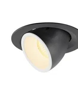 LED podhledová svítidla SLV BIG WHITE NUMINOS GIMBLE M zápustné stropní svítidlo černé/bílé 3000 K 20° 1005940
