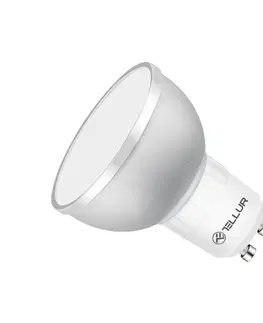 Svítidla Tellur WiFi Smart LED RGB žárovka GU10, 5 W, čirá, teplá bílá