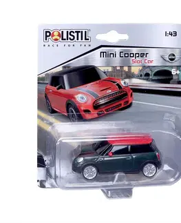 Hračky POLISTIL - Mini Cooper Slot car 1:43 Black