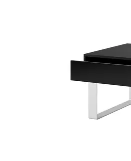 Konferenční stolky ArtGiB Konferenční stůl CALABRINI C-05 | malý Barva: černá / černý lesk
