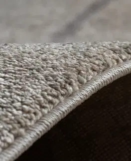 Koberce a koberečky Dywany Lusczow Kusový koberec SOFT CIKCAK krémovo-béžový, velikost 140x190