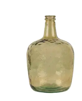 Dekorativní vázy Jantarová skleněná váza z recyklovaného skla 8L - Ø21*36cm Mars & More AGGGFT8