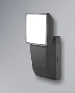 Venkovní nástěnná svítidla s čidlem pohybu LEDVANCE LEDVANCE Endura Pro Spot senzor LED spot 8W šedá