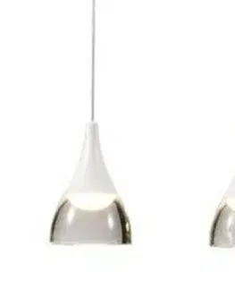 LED lustry a závěsná svítidla LED Závěsné svítidlo AZzardo Dalmatia 5 white AZ2848 25W 1500lm 3000K IP20 80cm bílé