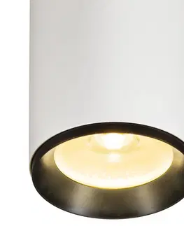 LED stropní svítidla SLV BIG WHITE NUMINOS XL PHASE přisazené stropní svítidlo bílé/černé 36 W 3000 K 36° 1005697