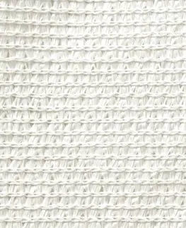 Stínící textilie Stínící plachta obdélníková HDPE 2,5 x 5 m Dekorhome Bílá