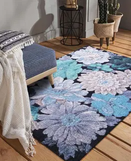 Moderní koberce Originálny koberec s kvetinovým vzorom Šířka: 200 cm | Délka: 290 cm