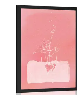 Motivy z naší dílny Plakát růžové kouzlo květu