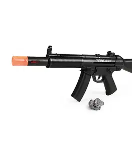 Hračky - zbraně RAPPA - Samopal policejní se zvukem a světlem 53 cm