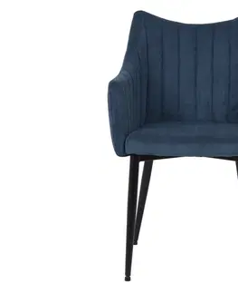 Židle Jídelní křeslo MONTE Signal Modrá