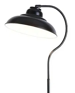 Moderní stojací lampy Rabalux stojací lampa Dragan E27 1x MAX 60W matná černá 5310