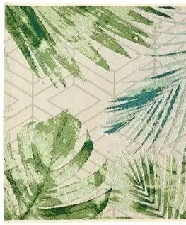 Koberce a koberečky Kontrast Koberec JUNGLE VII 75x150 cm zelený