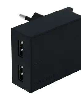 Elektronika SWISSTEN Adaptér 230V/3A  2xUSB + USB-C kabel 1,2m