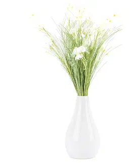 Květiny Umělé luční květy 51 cm, bílá