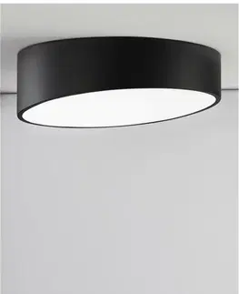 LED stropní svítidla NOVA LUCE stropní svítidlo MAGGIO černý hliník matný bílý akrylový difuzor LED 60W 230V 3000K IP20 9111361