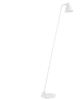 Lampy Argon Argon 8001 - Stojací lampa AVALONE 1xE27/15W/230V bílá 