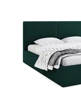 Postele BMS Manželská postel HAILEY | bez matrace 120 x 200 cm Barva: Zelená
