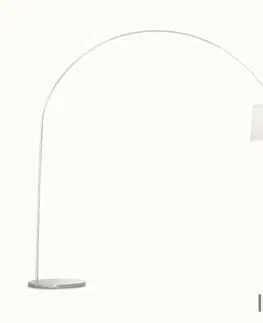 Obloukové stojací lampy Ideal Lux DORSALE PT1 BIANCO STOJACÍ 012605