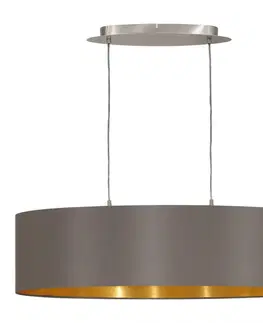 Moderní závěsná svítidla EGLO Designový lustr MASERLO 31614