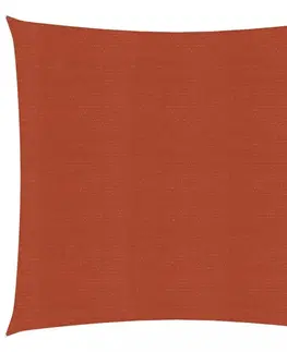 Stínící textilie Stínící plachta obdélníková HDPE 2,5 x 3 m Dekorhome Bílá