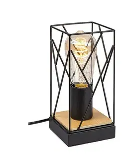 Lampičky Rabalux 74006 stolní lampa Boire, černá