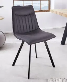 Židle Jídelní židle 2 ks NYX Dekorhome Hnědá
