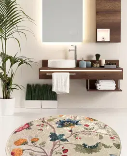 Koupelnové předložky L'essentiel Koupelnový kobereček Arya kruh 140 cm