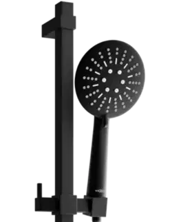 Sprchy a sprchové panely Posuvný sprchový set MEXEN DQ67 černý